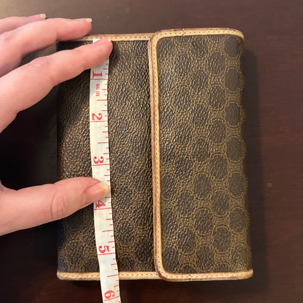 Brown Celine Macadam Wallet - Picture 11 of 12